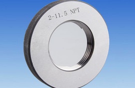 1/8 27 NPTF L1 PIPE THREAD RING GAGE .125 1/8"-27 INSPECTION CHECK