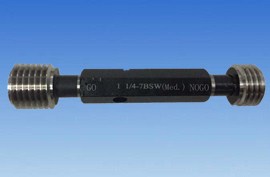 Whitworth thread plug gauge