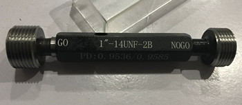 1"-14 UNF 2B plug gage 