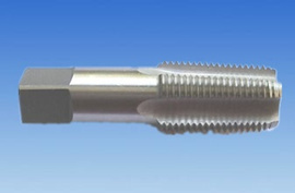 First, Second and Plug/bottom available 1/8" x 27 NPT HSS Hand Thread Tap 
